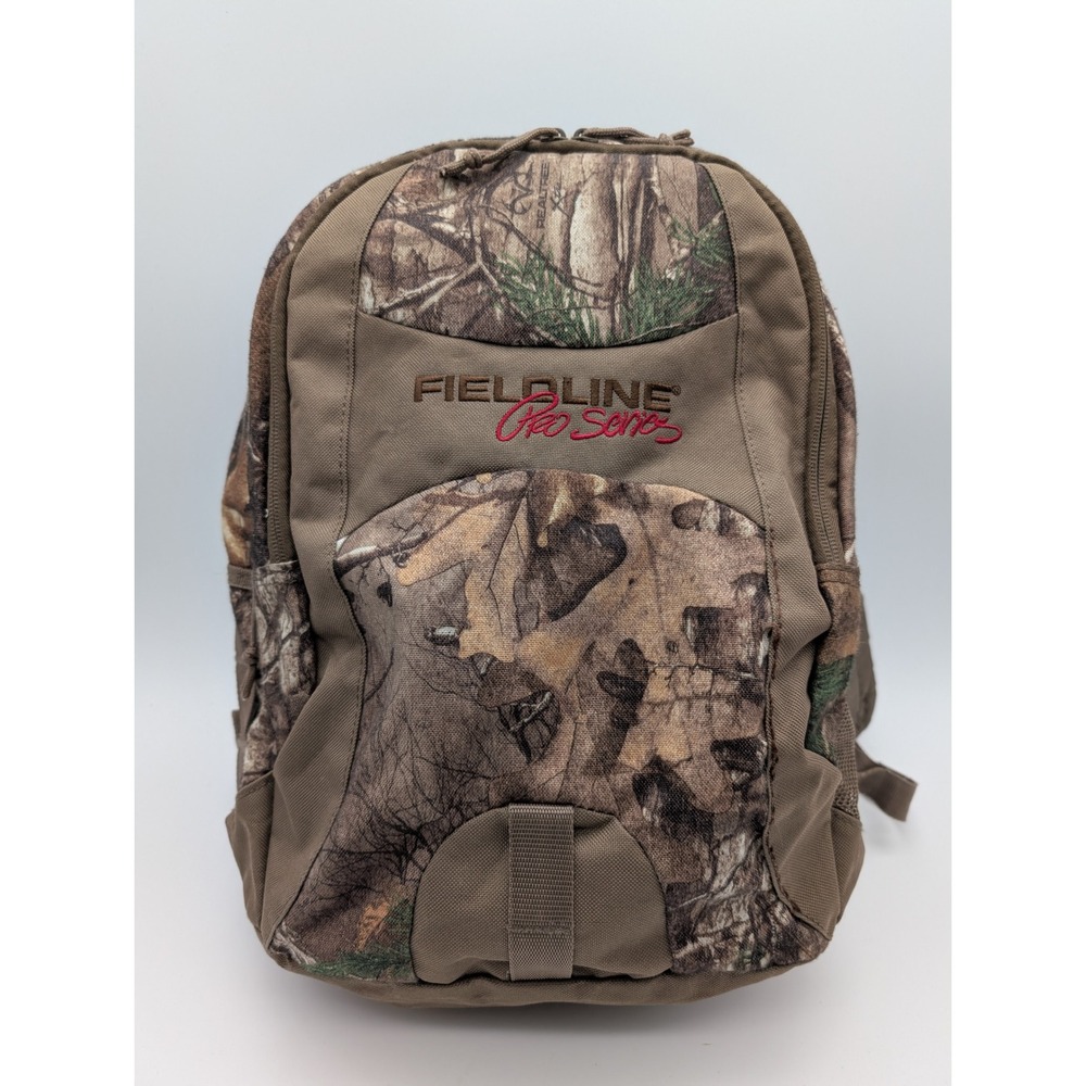 Fieldline Pro Series Realtree Camo Backpack Hunting Hiking Daypack Brown